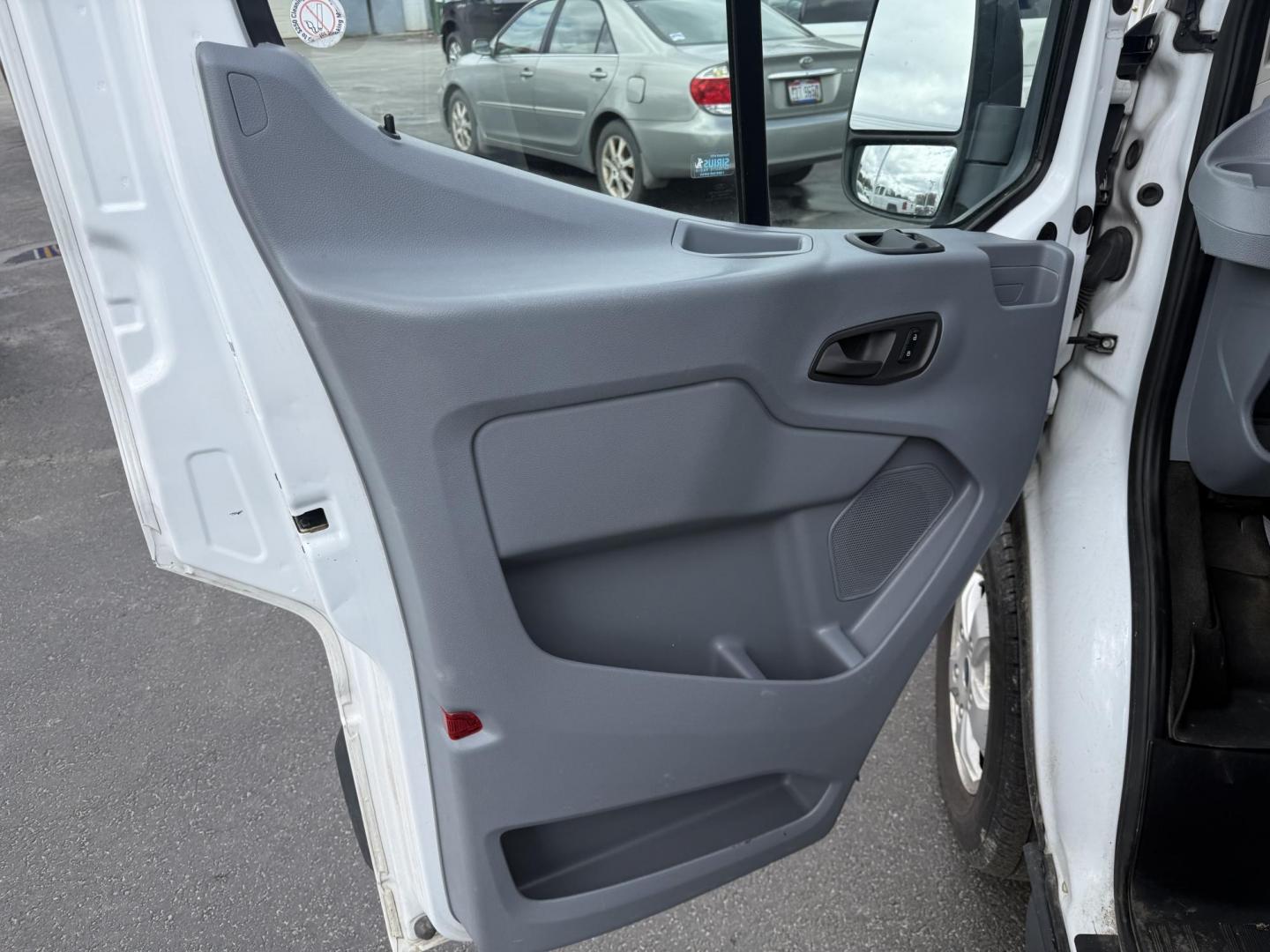 2018 White /Gray Ford Transit 350 Wagon Low Roof XLT w/Sliding Pass. 148-in. WB (1FBZX2YG3JK) with an 3.5L V6 DOHC 24V TWIN TURBO engine, 6A transmission, located at 547 E. Main St., Orwell, OH, 44076, (440) 437-5893, 41.535435, -80.847855 - With room for 15 people, a roof rack, and a tow hitch this Transit is ready to haul just about anything to the job site. Equipped with a robust 3.5L Twin Turbo EcoBoost V6 engine paired with a 6-speed automatic transmission that delivers an estimated 18 MPG on the highway; it features seating for 15 - Photo#12