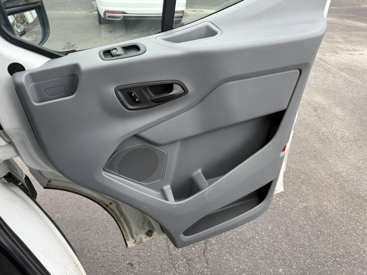 2018 White /Gray Ford Transit 350 Wagon Low Roof XLT w/Sliding Pass. 148-in. WB (1FBZX2YG3JK) with an 3.5L V6 DOHC 24V TWIN TURBO engine, 6A transmission, located at 547 E. Main St., Orwell, OH, 44076, (440) 437-5893, 41.535435, -80.847855 - With room for 15 people, a roof rack, and a tow hitch this Transit is ready to haul just about anything to the job site. Equipped with a robust 3.5L Twin Turbo EcoBoost V6 engine paired with a 6-speed automatic transmission that delivers an estimated 18 MPG on the highway; it features seating for 15 - Photo#32