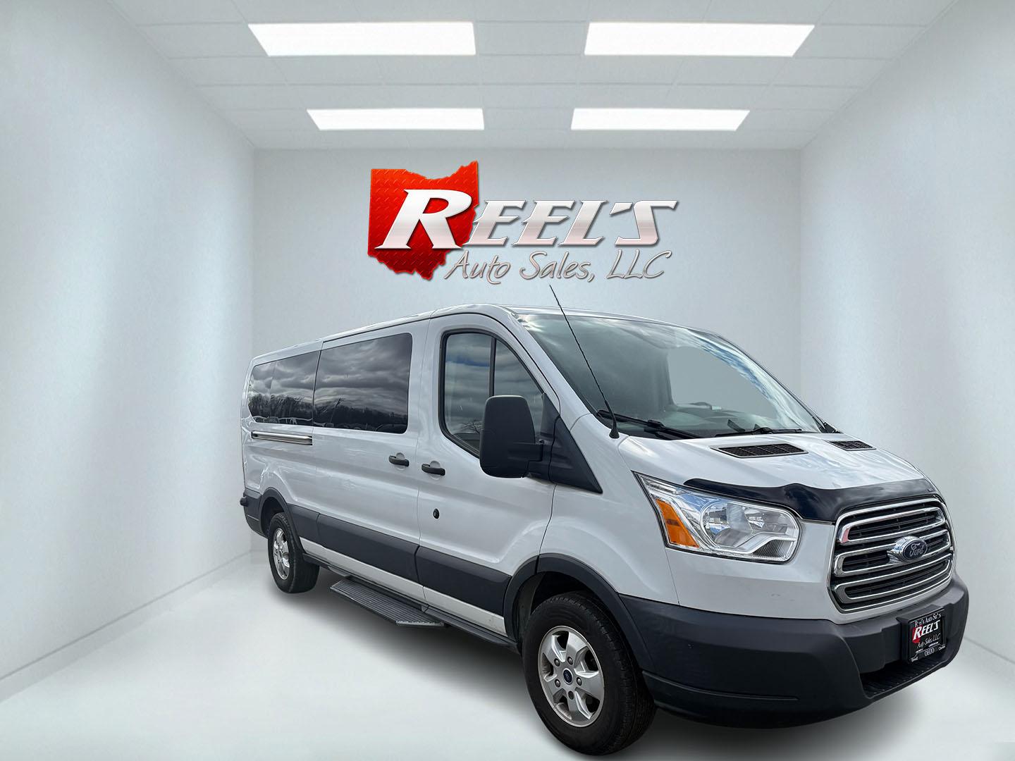 2018 White /Gray Ford Transit 350 Wagon Low Roof XLT w/Sliding Pass. 148-in. WB (1FBZX2YG3JK) with an 3.5L V6 DOHC 24V TWIN TURBO engine, 6A transmission, located at 547 E. Main St., Orwell, OH, 44076, (440) 437-5893, 41.535435, -80.847855 - With room for 15 people, a roof rack, and a tow hitch this Transit is ready to haul just about anything to the job site. Equipped with a robust 3.5L Twin Turbo EcoBoost V6 engine paired with a 6-speed automatic transmission that delivers an estimated 18 MPG on the highway; it features seating for 15 - Photo#2