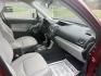 2014 Red /Gray Subaru Forester 2.5i (JF2SJAAC6EH) with an 2.5L H4 DOHC 16V engine, Automatic transmission, located at 11115 Chardon Rd. , Chardon, OH, 44024, (440) 214-9705, 41.580246, -81.241943 - This clean One Owner 2015 Subaru is a do anything go anywhere SUV. Equipped with a 2.5-liter H4 engine that, combined with Subaru's renowned Symmetrical All-Wheel Drive system, provides excellent traction and stability, making it ideal for various driving conditions. Achieving a fuel economy of 31 M - Photo#25