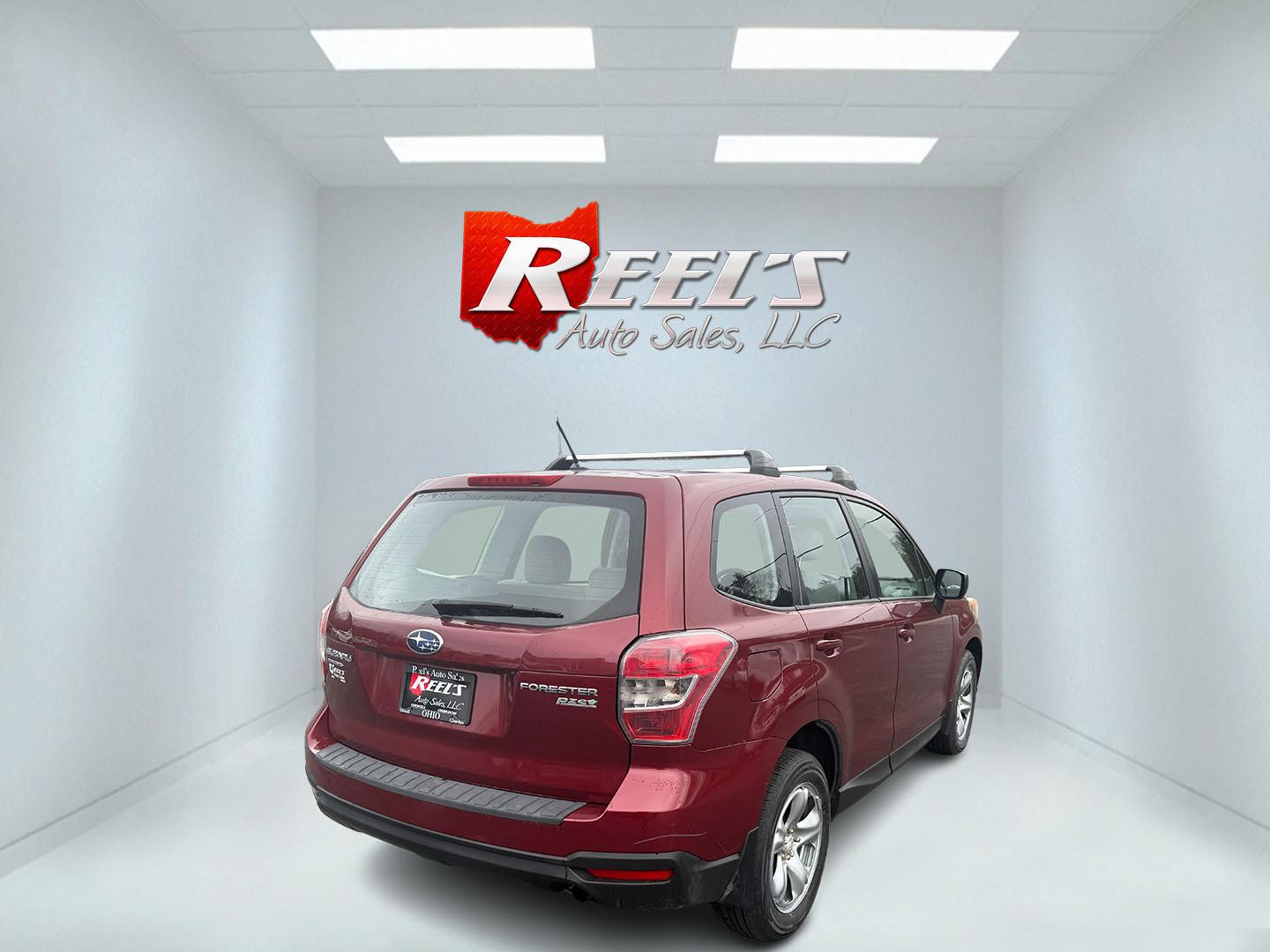 2014 Red /Gray Subaru Forester 2.5i (JF2SJAAC6EH) with an 2.5L H4 DOHC 16V engine, Automatic transmission, located at 11115 Chardon Rd. , Chardon, OH, 44024, (440) 214-9705, 41.580246, -81.241943 - Photo#30