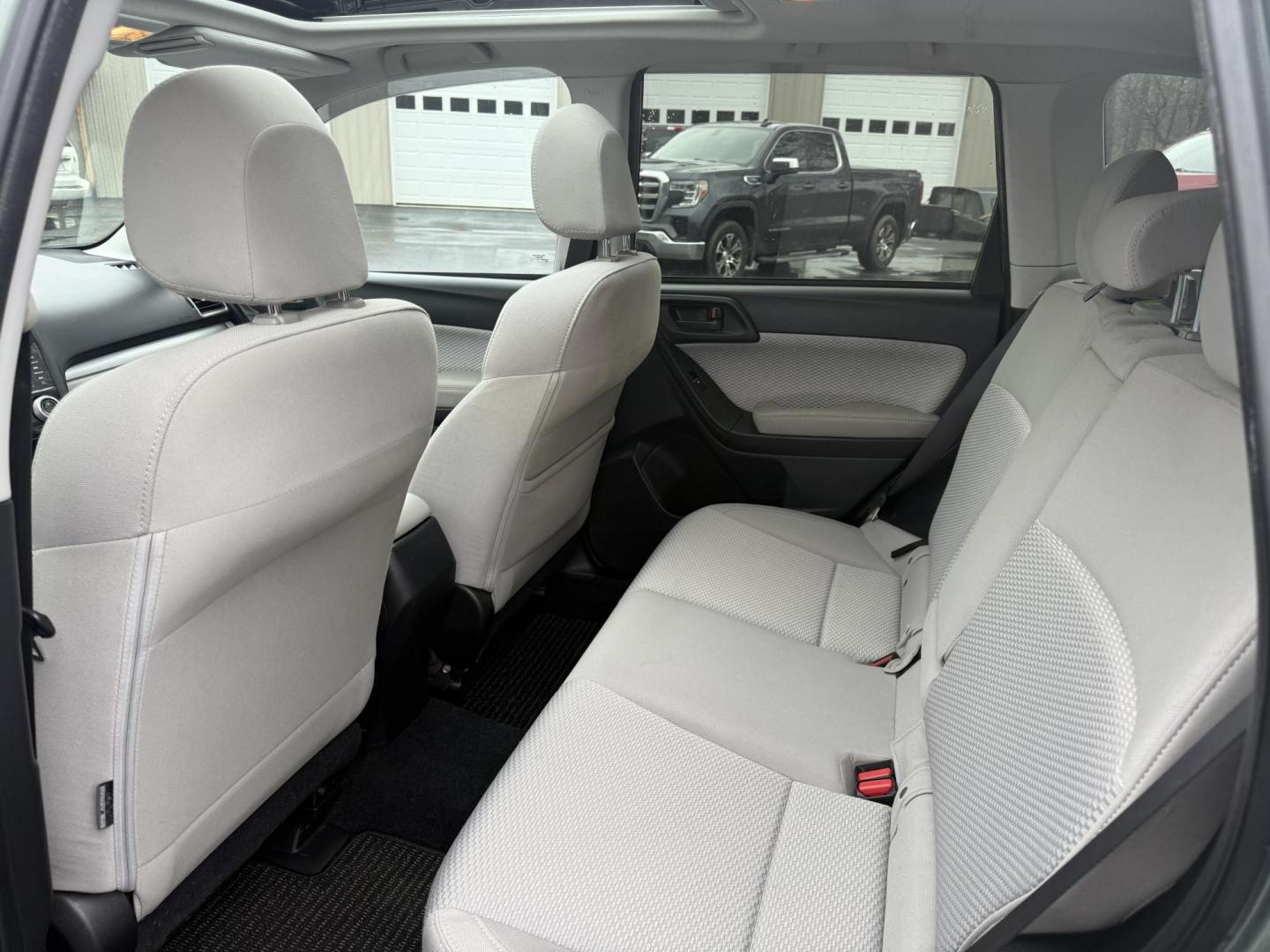 2017 Green /Gray Subaru Forester 2.5i Premium PZEV CVT (JF2SJAEC3HH) with an 2.5L H4 DOHC 16V engine, Automatic transmission, located at 547 E. Main St., Orwell, OH, 44076, (440) 437-5893, 41.535435, -80.847855 - Photo#26