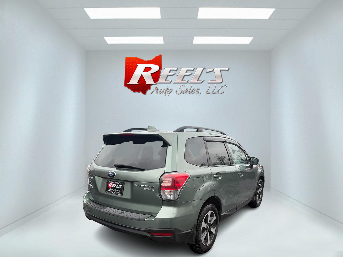 2017 Green /Gray Subaru Forester 2.5i Premium PZEV CVT (JF2SJAEC3HH) with an 2.5L H4 DOHC 16V engine, Automatic transmission, located at 547 E. Main St., Orwell, OH, 44076, (440) 437-5893, 41.535435, -80.847855 - Photo#7