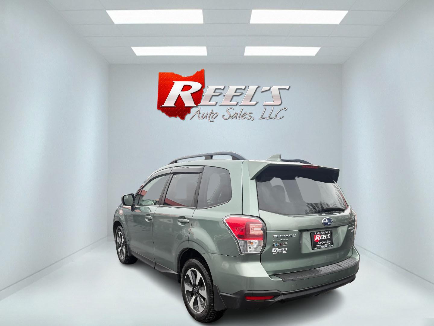 2017 Green /Gray Subaru Forester 2.5i Premium PZEV CVT (JF2SJAEC3HH) with an 2.5L H4 DOHC 16V engine, Automatic transmission, located at 547 E. Main St., Orwell, OH, 44076, (440) 437-5893, 41.535435, -80.847855 - Photo#9