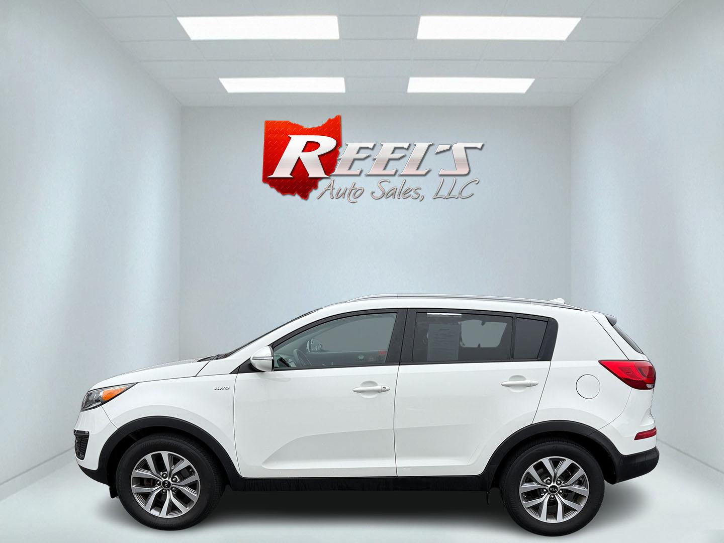 2015 White /Black Kia Sportage LX AWD (KNDPBCAC2F7) with an 2.4L I4 DOHC 16V engine, 6-Speed Automatic transmission, located at 11115 Chardon Rd. , Chardon, OH, 44024, (440) 214-9705, 41.580246, -81.241943 - This One Owner 2015 Kia Sportage LX AWD is a compact SUV equipped with a 2.4-liter inline-four GDI engine paired with a 6-speed automatic transmission. Despite being from 2015, this model offers modern amenities such as ECO driving mode for enhanced fuel efficiency and compatibility with Apple Carpl - Photo#36