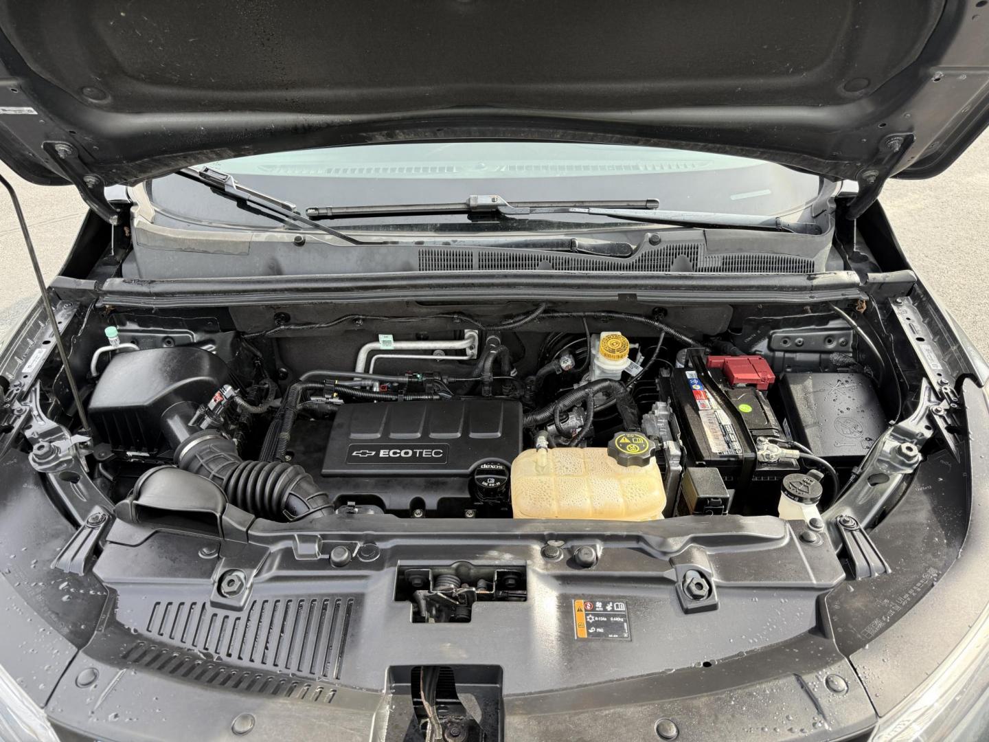 2017 Gray /Black Chevrolet Trax LT FWD (3GNCJLSB8HL) with an 1.4L I4 DOHC 16V Turbo engine, 6A transmission, located at 11115 Chardon Rd. , Chardon, OH, 44024, (440) 214-9705, 41.580246, -81.241943 - This One Owner 2017 Chevrolet Trax is a fuel efficient low miles SUV. Equipped with a 1.4-liter I4 turbocharged EcoTec engine and a 6-speed automatic transmission, providing a balance of efficiency and performance. Notable features include a power driver's seat, remote start for added convenience, a - Photo#3
