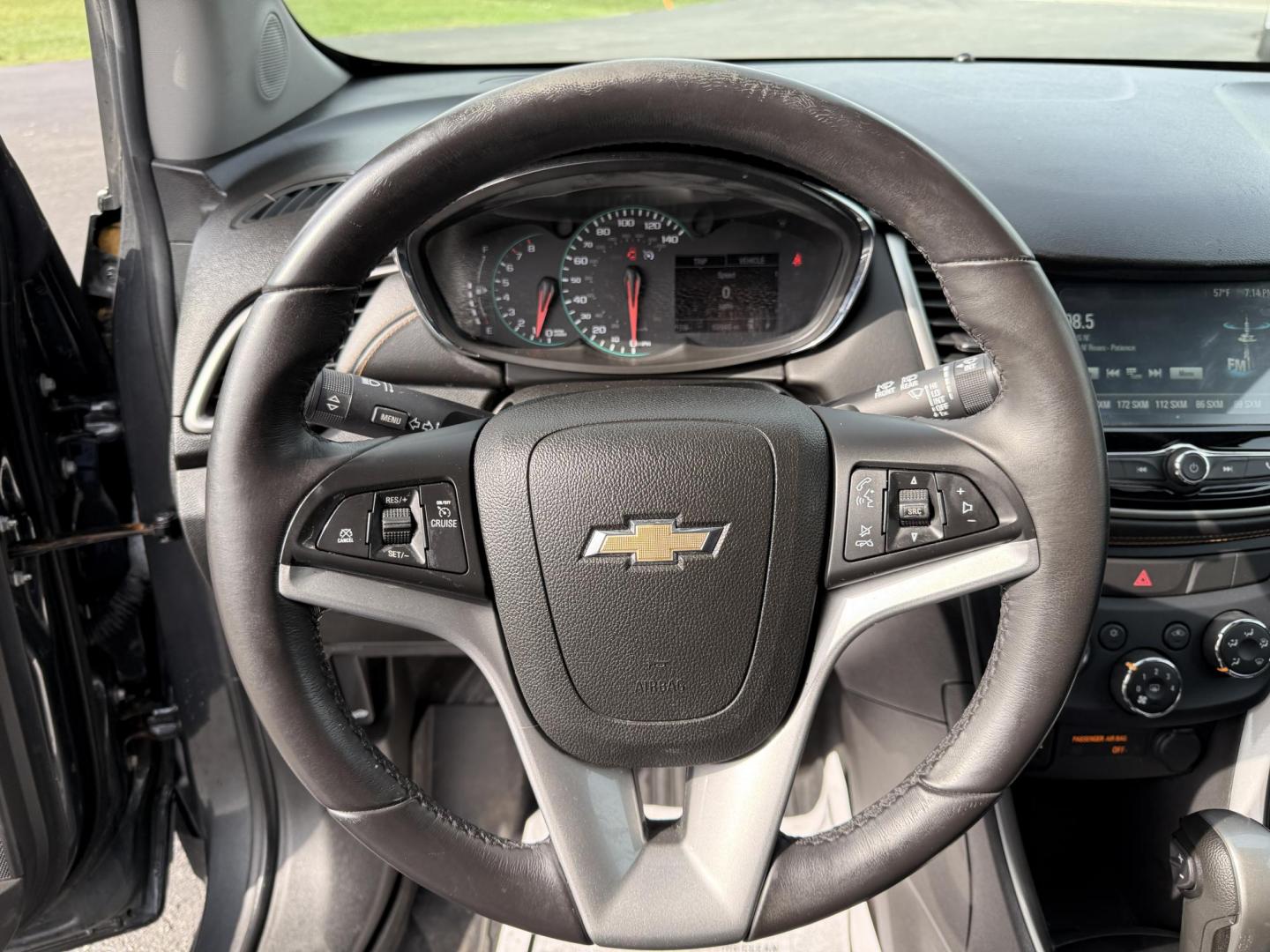 2017 Gray /Black Chevrolet Trax LT FWD (3GNCJLSB8HL) with an 1.4L I4 DOHC 16V Turbo engine, 6A transmission, located at 11115 Chardon Rd. , Chardon, OH, 44024, (440) 214-9705, 41.580246, -81.241943 - This One Owner 2017 Chevrolet Trax is a fuel efficient low miles SUV. Equipped with a 1.4-liter I4 turbocharged EcoTec engine and a 6-speed automatic transmission, providing a balance of efficiency and performance. Notable features include a power driver's seat, remote start for added convenience, a - Photo#17