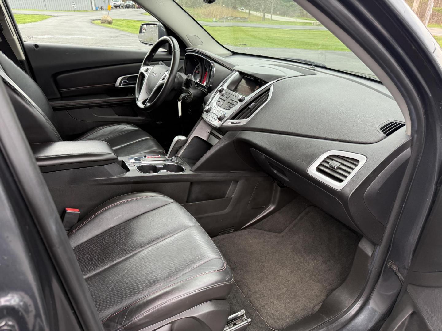2014 Gray /Black GMC Terrain SLT1 AWD (2GKFLXEK8E6) with an 2.4L I4 DOHC 16V engine, 6-Speed Automatic transmission, located at 11115 Chardon Rd. , Chardon, OH, 44024, (440) 214-9705, 41.580246, -81.241943 - This 2014 GMC Terrain SLT-1 AWD is a compact SUV with tons of luxury features. It features a fuel-efficient 2.4-liter I4 EcoTec engine with a 6-speed automatic transmission, providing smooth handling and a respectable 28 MPG on the highway. Inside, it boasts a leather interior with heated front seat - Photo#33
