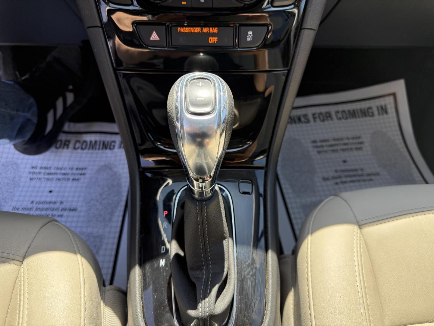 2017 Burgundy /Tan Buick Encore Essence AWD (KL4CJGSB0HB) with an 1.4L I4 DOHC 16V TURBO engine, 6A transmission, located at 11115 Chardon Rd. , Chardon, OH, 44024, (440) 214-9705, 41.580246, -81.241943 - This little Buick is a luxurious compact SUV. Its 1.4L turbocharged I4 engine paired with a 6-speed automatic transmission, delivering an impressive 30 MPG highway. It features a sophisticated 8.0" touch screen compatible with Apple CarPlay and Android Auto, along with convenient amenities such as r - Photo#23