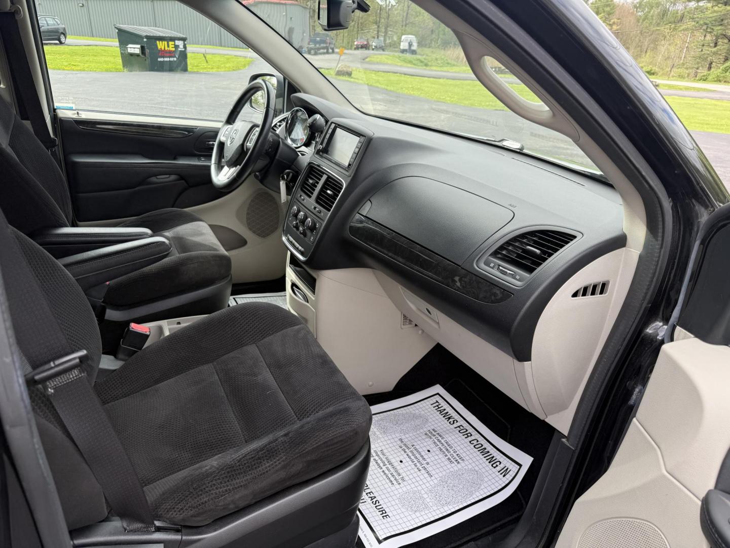 2014 Black /Black Dodge Grand Caravan SE (2C4RDGBG5ER) with an 3.6L V6 DOHC 24V FFV engine, 6-Speed Automatic transmission, located at 11115 Chardon Rd. , Chardon, OH, 44024, (440) 214-9705, 41.580246, -81.241943 - This One Owner 2014 Dodge Grand Caravan is ready for any adventure your family needs. Equipped with a 3.6L Pentastar V6 engine and a 6-speed automatic transmission, offering reliable performance and flex-fuel capability. It features practical amenities such as STOW 'N GO' seating for flexible cargo - Photo#35