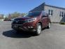 2015 Red /Black Honda CR-V EX-L 4WD (2HKRM4H73FH) with an 2.4L I4 DOHC 16V engine, Automatic transmission, located at 11115 Chardon Rd. , Chardon, OH, 44024, (440) 214-9705, 41.580246, -81.241943 - This One Owner 2015 Honda CR-V EX-L AWD has luxury, reliability and, fuel efficiency. Powered by Honda's incredible 2.4 I4 Engine and CVT (Continuously Variable Transmission) it achieves up to 32 MPG Highway while still have all weather capability due to it's all wheel drive system. With a leather i - Photo#0