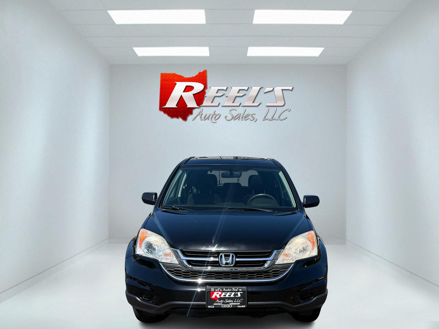 2011 Black /Black Honda CR-V EX 4WD 5-Speed AT (JHLRE4H55BC) with an 2.4L I4 DOHC 16V engine, 5-Speed Automatic transmission, located at 11115 Chardon Rd. , Chardon, OH, 44024, (440) 214-9705, 41.580246, -81.241943 - This One Owner 2011 Honda CR-V EX 4WD is a great fuel efficient all weather SUV. With Honda's incredible reputation for reliability and only 66 K miles this car is poised for a long life to come. Powered by a 2.4 I4 engine and a 5 speed automatic engine this little SUV achieves an impressive 27 MPG - Photo#1