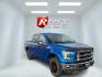 2015 Blue /Gray Ford F-150 XLT SuperCrew 5.5-ft. Bed 4WD (1FTEW1EF5FF) with an 5.0L V8 engine, 6-Speed Automatic transmission, located at 11115 Chardon Rd. , Chardon, OH, 44024, (440) 214-9705, 41.580246, -81.241943 - This 2015 Ford F-150 is a versatile and capably 1/2 ton truck. Powered by the 5.0 Coyote V8 Engine and a 6 Speed Automatic this truck sounds and looks great. With 3.31 Gearing you can tow just about anything you could ever need with a 9,000 pound towing capacity. This truck is equipped with daytime - Photo#2