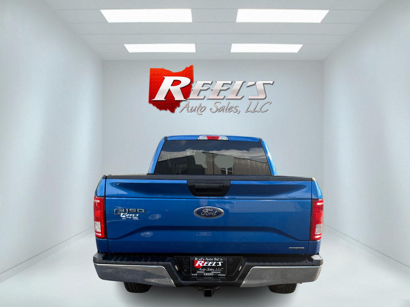 2015 Blue /Gray Ford F-150 XLT SuperCrew 5.5-ft. Bed 4WD (1FTEW1EF5FF) with an 5.0L V8 engine, 6-Speed Automatic transmission, located at 11115 Chardon Rd. , Chardon, OH, 44024, (440) 214-9705, 41.580246, -81.241943 - This 2015 Ford F-150 is a versatile and capably 1/2 ton truck. Powered by the 5.0 Coyote V8 Engine and a 6 Speed Automatic this truck sounds and looks great. With 3.31 Gearing you can tow just about anything you could ever need with a 9,000 pound towing capacity. This truck is equipped with daytime - Photo#29