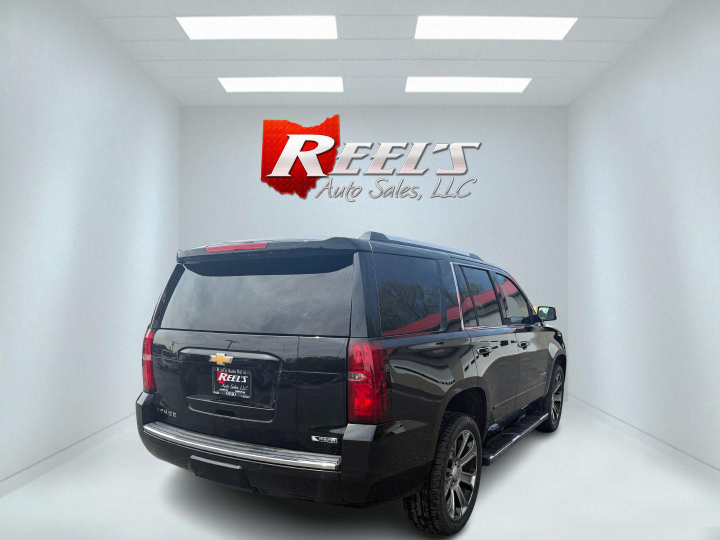 2018 Black /Brown Chevrolet Tahoe Premier 4WD (1GNSKCKC4JR) with an 5.3L V8 OHV 16V engine, 6A transmission, located at 547 E. Main St., Orwell, OH, 44076, (440) 437-5893, 41.535435, -80.847855 - This 2018 Chevrolet Tahoe Premier 4WD with a 5.3L EcoTec3 V8 engine offers robust power and impressive towing capacity of 8,200 pounds, making it ideal for hauling and family adventures. It features a luxurious leather interior with heated and cooled front seats, heated second-row captain’s chairs - Photo#43