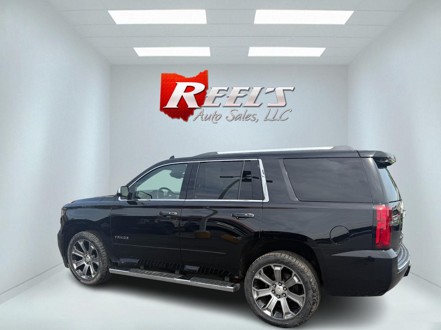 2018 Black /Brown Chevrolet Tahoe Premier 4WD (1GNSKCKC4JR) with an 5.3L V8 OHV 16V engine, 6A transmission, located at 547 E. Main St., Orwell, OH, 44076, (440) 437-5893, 41.535435, -80.847855 - This 2018 Chevrolet Tahoe Premier 4WD with a 5.3L EcoTec3 V8 engine offers robust power and impressive towing capacity of 8,200 pounds, making it ideal for hauling and family adventures. It features a luxurious leather interior with heated and cooled front seats, heated second-row captain’s chairs - Photo#46