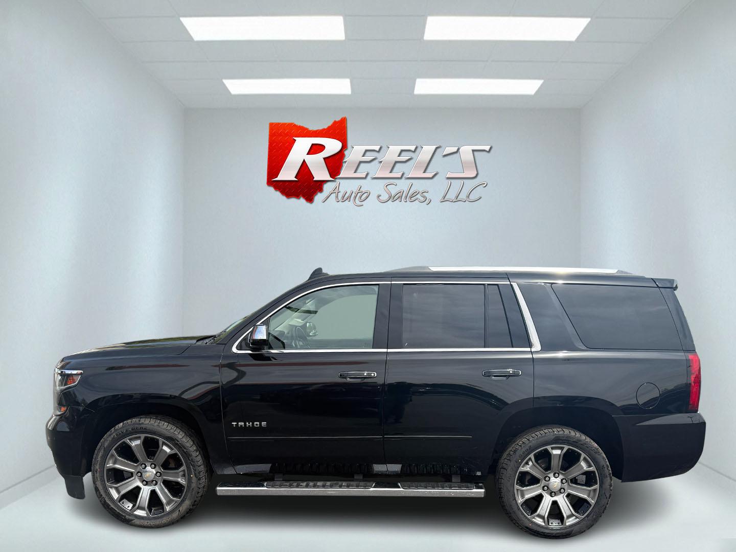 2018 Black /Brown Chevrolet Tahoe Premier 4WD (1GNSKCKC4JR) with an 5.3L V8 OHV 16V engine, 6A transmission, located at 547 E. Main St., Orwell, OH, 44076, (440) 437-5893, 41.535435, -80.847855 - This 2018 Chevrolet Tahoe Premier 4WD with a 5.3L EcoTec3 V8 engine offers robust power and impressive towing capacity of 8,200 pounds, making it ideal for hauling and family adventures. It features a luxurious leather interior with heated and cooled front seats, heated second-row captain’s chairs - Photo#47