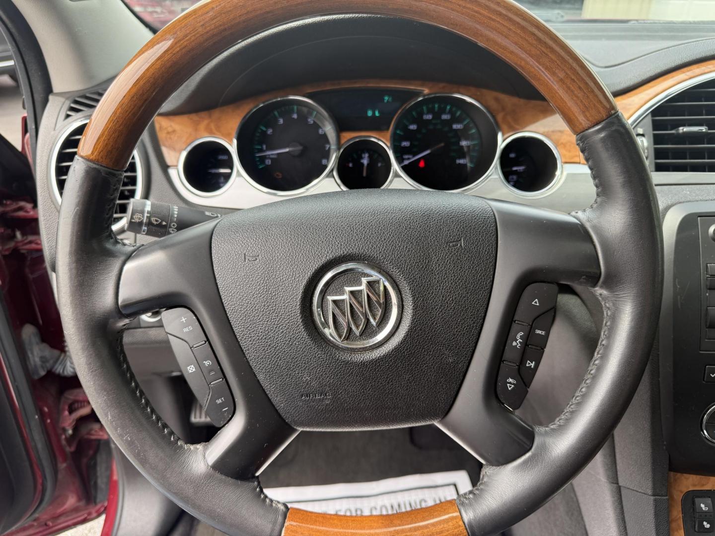 2010 Red /Black Buick Enclave CXL AWD (5GALVBED2AJ) with an 3.6L V6 DOHC 24V engine, 6-Speed Automatic Overdrive transmission, located at 547 E. Main St., Orwell, OH, 44076, (440) 437-5893, 41.535435, -80.847855 - This 2010 Buick Enclave is a true transportation special. With a leather interior, heated front seats, backup camera and a power drivers seat you will be comfortable in North East Ohio's winter months. Come take a look before it's gone. This vehicle is AS IS. - Photo#18