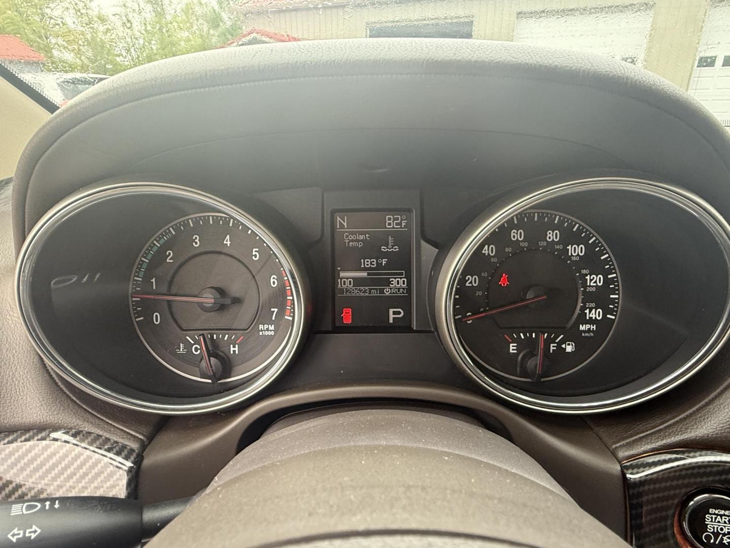 2011 Red /Tan Jeep Grand Cherokee Overland 4WD (1J4RR6GT8BC) with an 5.7L V8 OHV 16V engine, 5-Speed Automatic transmission, located at 547 E. Main St., Orwell, OH, 44076, (440) 437-5893, 41.535435, -80.847855 - This 2011 Jeep Grand Cherokee Overland 4WD comes equipped with a powerful 5.7L HEMI V8 engine and a 5-speed automatic transmission, offering robust performance and a substantial 7,200-pound towing capacity. Its luxury-oriented interior features leather seating, heated and cooled front seats, a 6.5-i - Photo#18