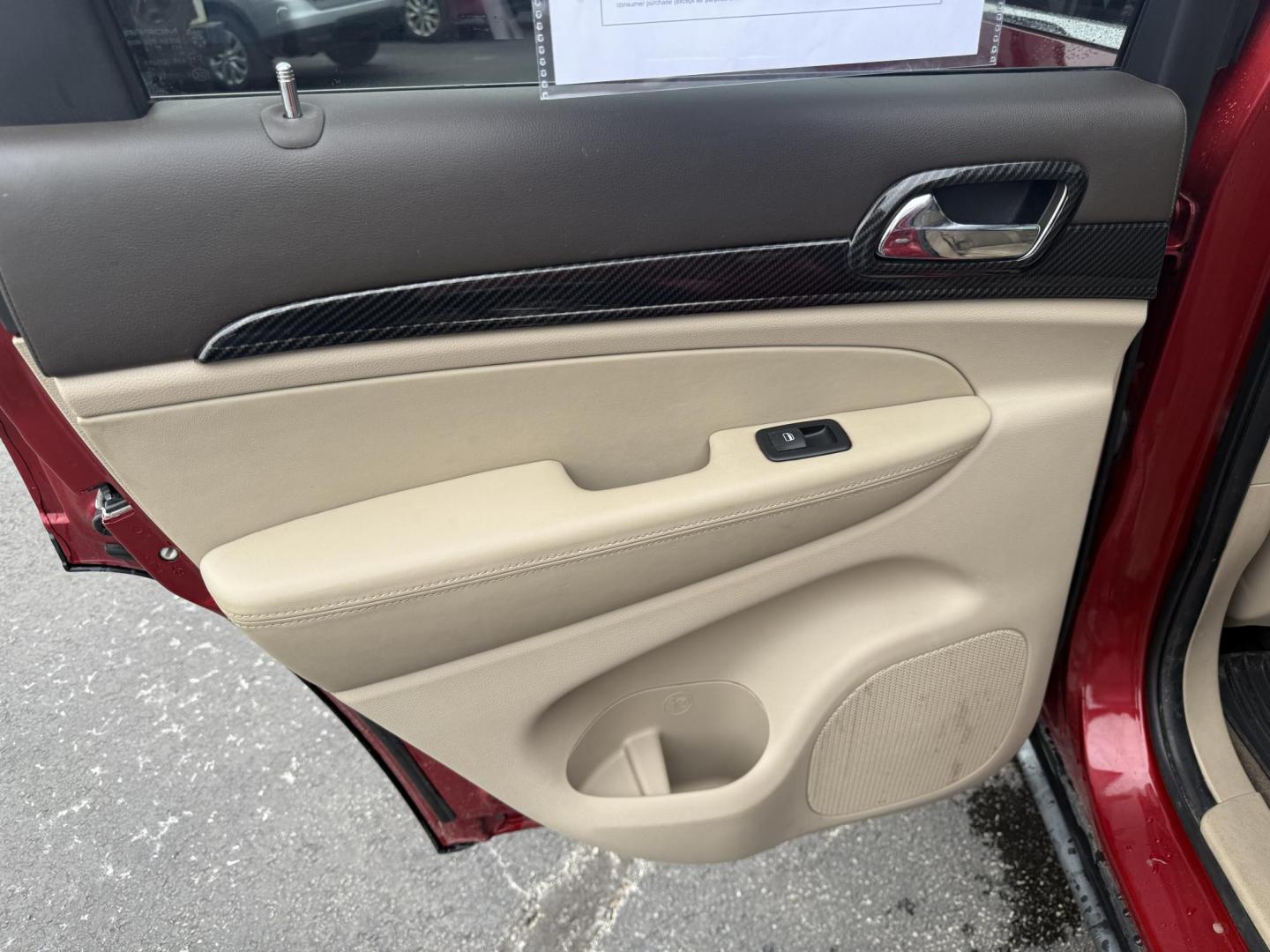 2011 Red /Tan Jeep Grand Cherokee Overland 4WD (1J4RR6GT8BC) with an 5.7L V8 OHV 16V engine, 5-Speed Automatic transmission, located at 547 E. Main St., Orwell, OH, 44076, (440) 437-5893, 41.535435, -80.847855 - This 2011 Jeep Grand Cherokee Overland 4WD comes equipped with a powerful 5.7L HEMI V8 engine and a 5-speed automatic transmission, offering robust performance and a substantial 7,200-pound towing capacity. Its luxury-oriented interior features leather seating, heated and cooled front seats, a 6.5-i - Photo#28
