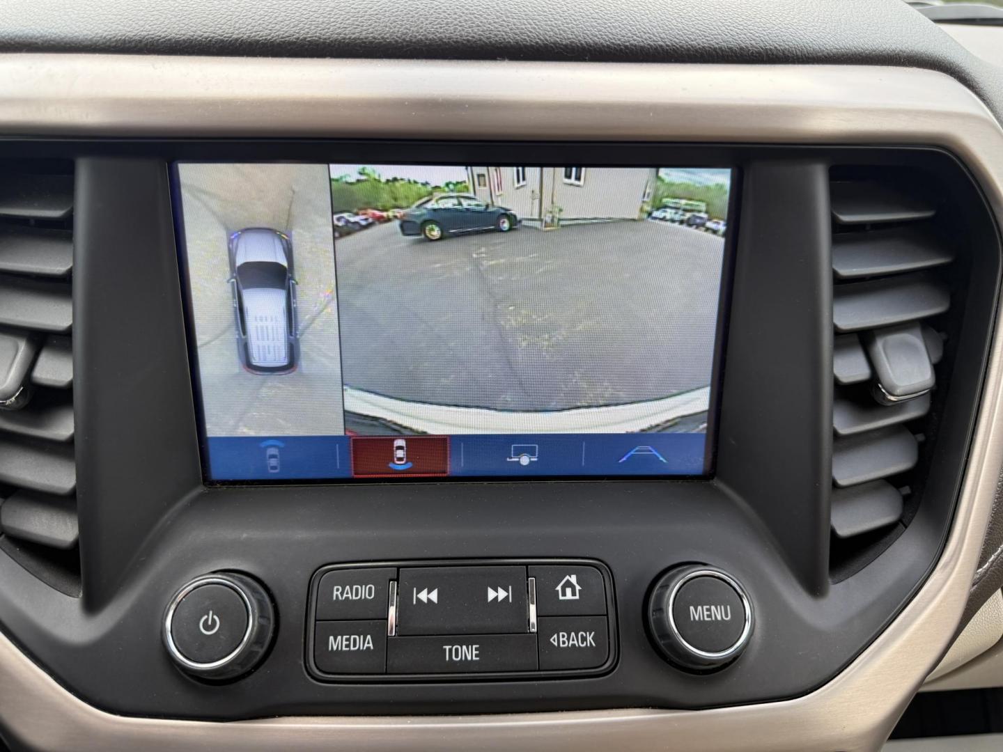2019 White /Gray GMC Acadia Denali AWD (1GKKNXLS9KZ) with an 3.6L V6 DOHC 24V engine, 6A transmission, located at 11115 Chardon Rd. , Chardon, OH, 44024, (440) 214-9705, 41.580246, -81.241943 - This 2019 GMC Acadia Denali AWD is GMC's pinocle of midsize SUV's. Featuring a 3.6L V6 engine, luxurious leather interior, and advanced comfort with heated and cooled front seats, plus heated second-row captain’s chairs. It offers tri-zone automatic climate control, an 8-inch touchscreen with navi - Photo#25