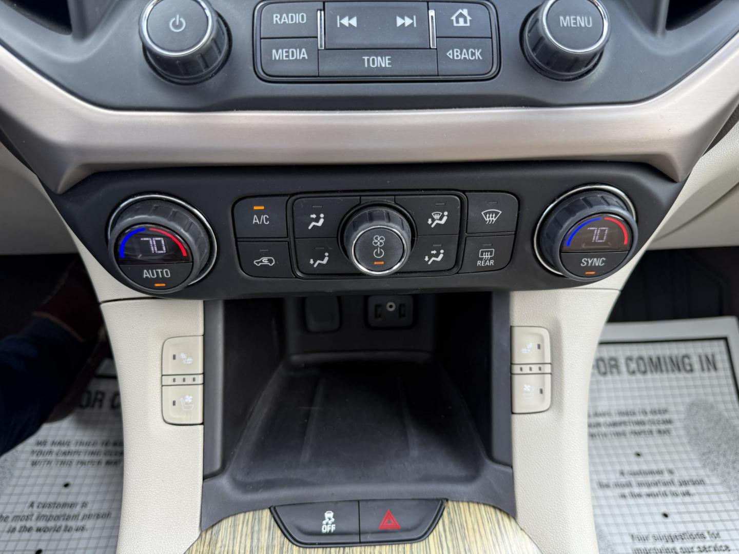 2019 White /Gray GMC Acadia Denali AWD (1GKKNXLS9KZ) with an 3.6L V6 DOHC 24V engine, 6A transmission, located at 11115 Chardon Rd. , Chardon, OH, 44024, (440) 214-9705, 41.580246, -81.241943 - This 2019 GMC Acadia Denali AWD is GMC's pinocle of midsize SUV's. Featuring a 3.6L V6 engine, luxurious leather interior, and advanced comfort with heated and cooled front seats, plus heated second-row captain’s chairs. It offers tri-zone automatic climate control, an 8-inch touchscreen with navi - Photo#26