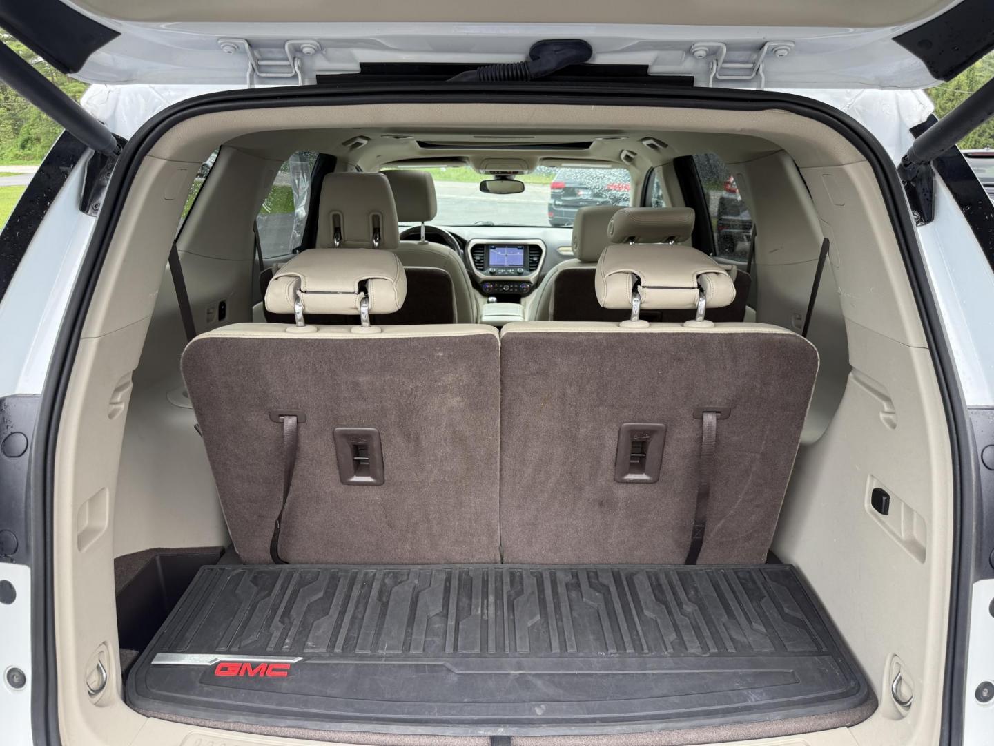 2019 White /Gray GMC Acadia Denali AWD (1GKKNXLS9KZ) with an 3.6L V6 DOHC 24V engine, 6A transmission, located at 11115 Chardon Rd. , Chardon, OH, 44024, (440) 214-9705, 41.580246, -81.241943 - This 2019 GMC Acadia Denali AWD is GMC's pinocle of midsize SUV's. Featuring a 3.6L V6 engine, luxurious leather interior, and advanced comfort with heated and cooled front seats, plus heated second-row captain’s chairs. It offers tri-zone automatic climate control, an 8-inch touchscreen with navi - Photo#38