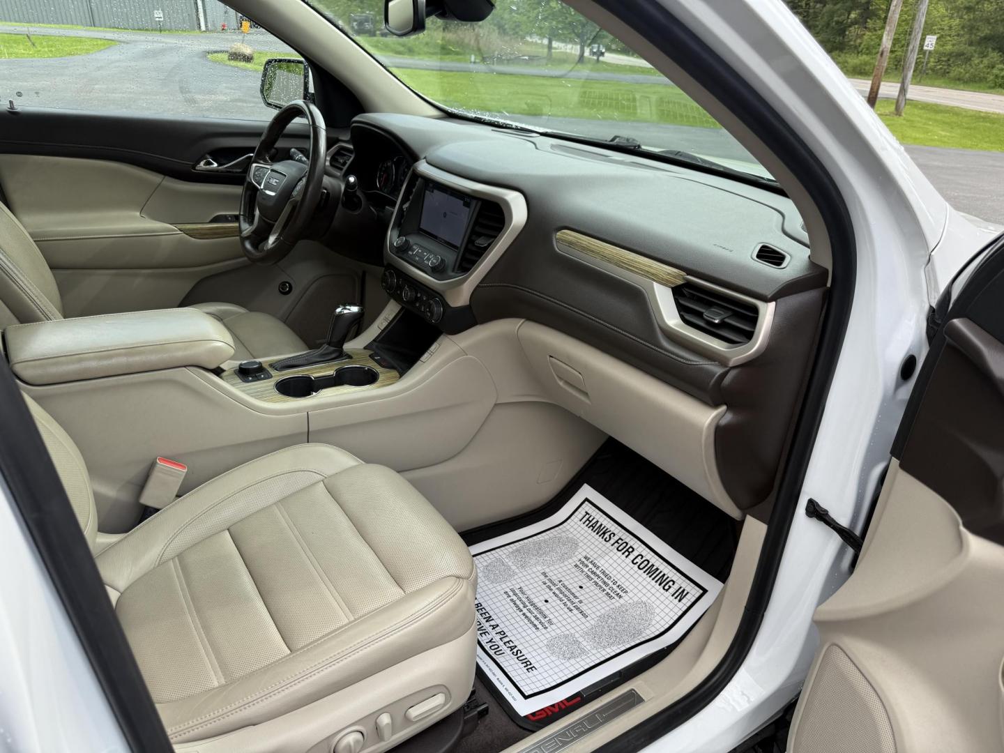 2019 White /Gray GMC Acadia Denali AWD (1GKKNXLS9KZ) with an 3.6L V6 DOHC 24V engine, 6A transmission, located at 11115 Chardon Rd. , Chardon, OH, 44024, (440) 214-9705, 41.580246, -81.241943 - This 2019 GMC Acadia Denali AWD is GMC's pinocle of midsize SUV's. Featuring a 3.6L V6 engine, luxurious leather interior, and advanced comfort with heated and cooled front seats, plus heated second-row captain’s chairs. It offers tri-zone automatic climate control, an 8-inch touchscreen with navi - Photo#42
