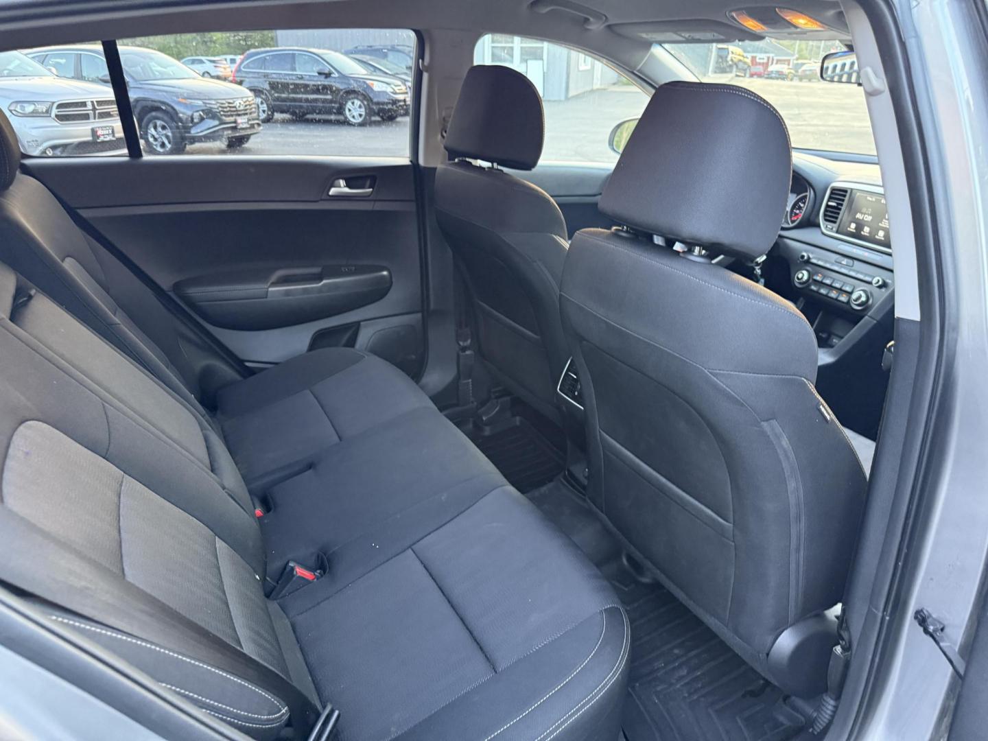 2020 Gray /Black Kia Sportage LX AWD (KNDPMCAC8L7) with an 2.4L I4 DOHC 16V engine, 6A transmission, located at 11115 Chardon Rd. , Chardon, OH, 44024, (440) 214-9705, 41.580246, -81.241943 - Photo#26