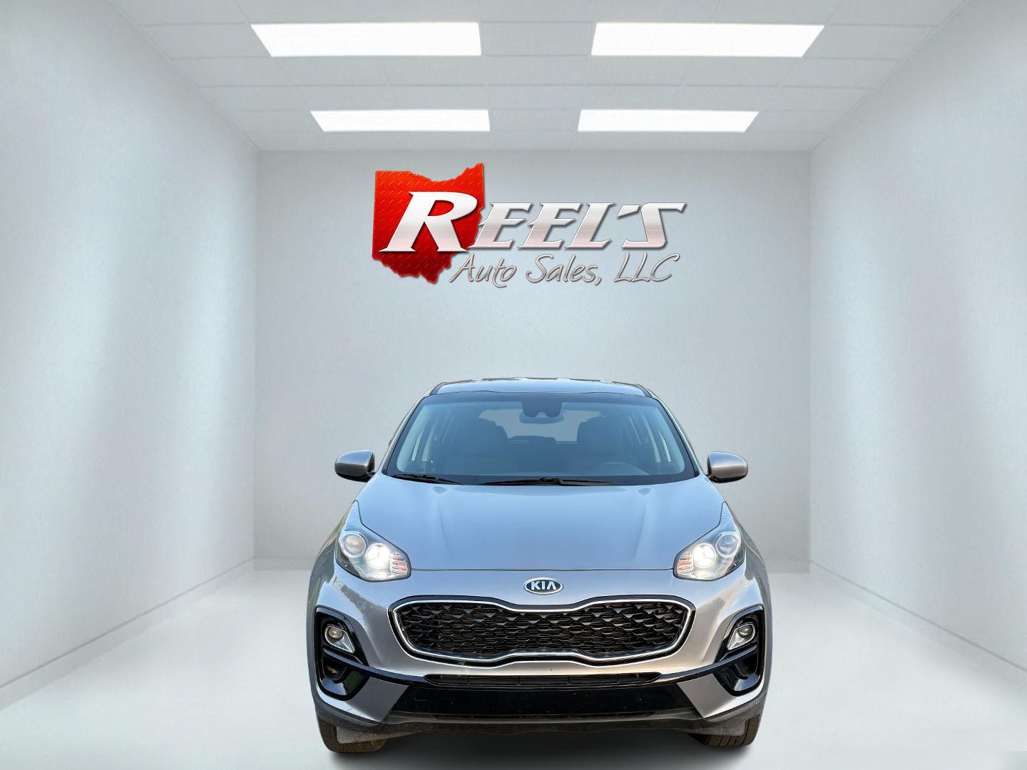 2020 Gray /Black Kia Sportage LX AWD (KNDPMCAC8L7) with an 2.4L I4 DOHC 16V engine, 6A transmission, located at 11115 Chardon Rd. , Chardon, OH, 44024, (440) 214-9705, 41.580246, -81.241943 - Photo#1