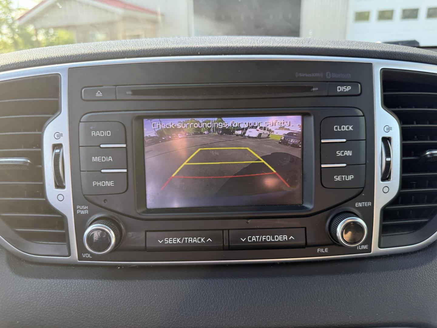 2019 Silver /Black Kia Sportage LX FWD (KNDPM3AC9K7) with an 2.4L I4 DOHC 16V engine, 6A transmission, located at 547 E. Main St., Orwell, OH, 44076, (440) 437-5893, 41.535435, -80.847855 - FRESH TRADE ALERT ---- This 2019 Kia Sportage LX FWD features a 2.4L I4 GDI engine paired with a 6-speed automatic transmission, offering an EPA-estimated 30 MPG on the highway. Notable features include LED daytime running lights, dusk-sensing headlights, a backup camera, and a 5.0" touchscreen info - Photo#20
