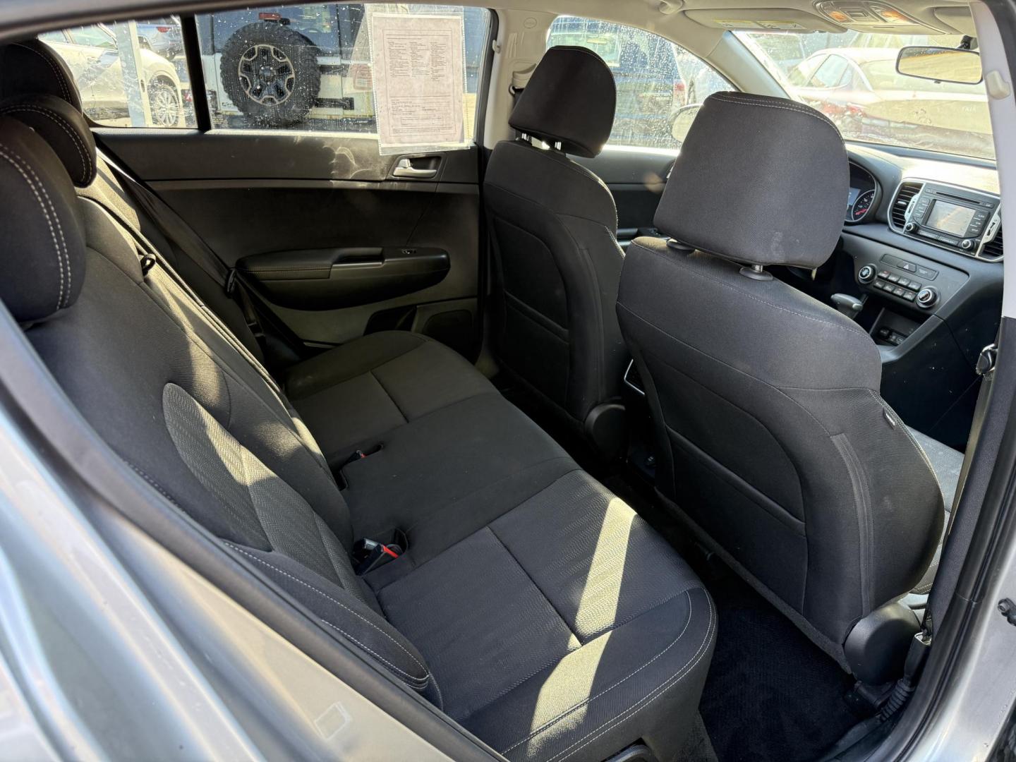 2019 Silver /Black Kia Sportage LX FWD (KNDPM3AC9K7) with an 2.4L I4 DOHC 16V engine, 6A transmission, located at 547 E. Main St., Orwell, OH, 44076, (440) 437-5893, 41.535435, -80.847855 - FRESH TRADE ALERT ---- This 2019 Kia Sportage LX FWD features a 2.4L I4 GDI engine paired with a 6-speed automatic transmission, offering an EPA-estimated 30 MPG on the highway. Notable features include LED daytime running lights, dusk-sensing headlights, a backup camera, and a 5.0" touchscreen info - Photo#29