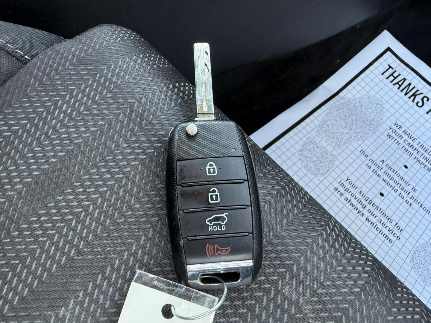 2019 Silver /Black Kia Sportage LX FWD (KNDPM3AC9K7) with an 2.4L I4 DOHC 16V engine, 6A transmission, located at 547 E. Main St., Orwell, OH, 44076, (440) 437-5893, 41.535435, -80.847855 - FRESH TRADE ALERT ---- This 2019 Kia Sportage LX FWD features a 2.4L I4 GDI engine paired with a 6-speed automatic transmission, offering an EPA-estimated 30 MPG on the highway. Notable features include LED daytime running lights, dusk-sensing headlights, a backup camera, and a 5.0" touchscreen info - Photo#33