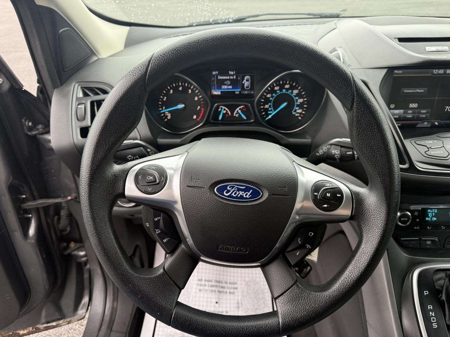 2014 Gray /Black Ford Escape SE 4WD (1FMCU9GX8EU) with an 1.6L I4 DOHC 16V TURBO engine, 6-Speed Automatic transmission, located at 11115 Chardon Rd. , Chardon, OH, 44024, (440) 214-9705, 41.580246, -81.241943 - Photo#17