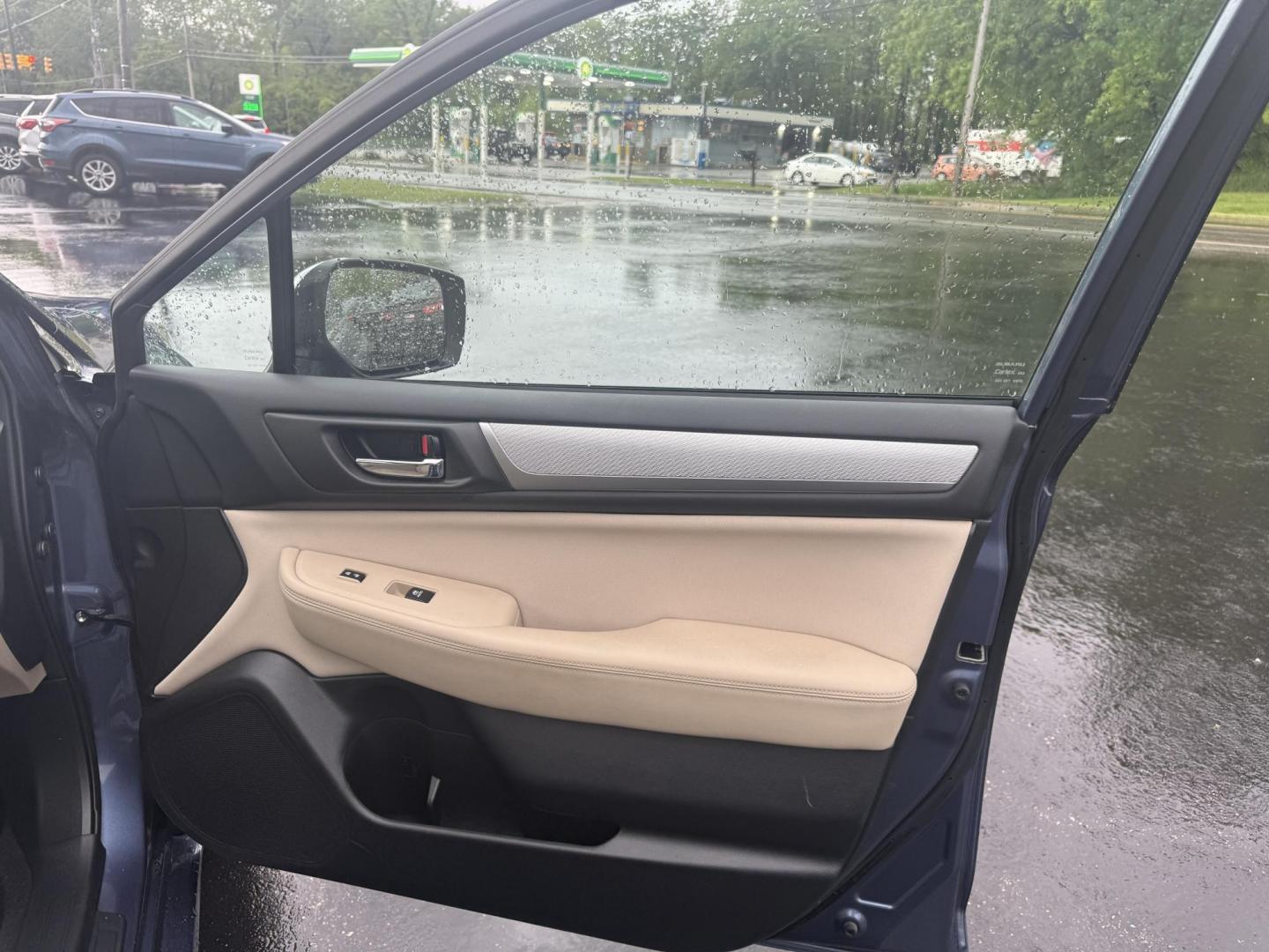 2015 Blue /Tan Subaru Legacy 2.5i Premium (4S3BNAC69F3) with an 2.5L H4 DOHC 16V engine, Automatic transmission, located at 11115 Chardon Rd. , Chardon, OH, 44024, (440) 214-9705, 41.580246, -81.241943 - This 2015 Subaru Legacy 2.5i Premium is equipped with a 2.5L H4 engine and Subaru's renowned Symmetrical All-Wheel Drive, delivering excellent traction and up to 35 MPG highway. This midsize sedan offers comfort and convenience with dual-zone automatic climate control, heated front seats, a power dr - Photo#39