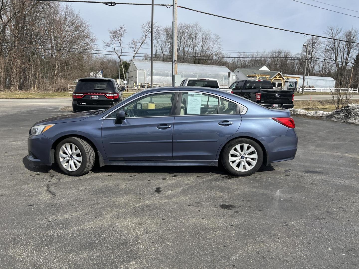 2015 Blue /Tan Subaru Legacy 2.5i Premium (4S3BNAC69F3) with an 2.5L H4 DOHC 16V engine, Automatic transmission, located at 11115 Chardon Rd. , Chardon, OH, 44024, (440) 214-9705, 41.580246, -81.241943 - 2015 Subaru Legacy 2.5i Premium PZEV – Reliable All-Weather Sedan with Excellent Efficiency and Premium Comfort! This 2015 Subaru Legacy 2.5i Premium PZEV is the perfect blend of Subaru’s legendary capability and everyday practicality! Powered by a smooth 2.5L H4 engine paired with the unbeatab - Photo#11