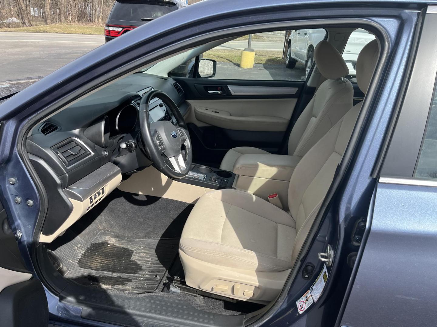 2015 Blue /Tan Subaru Legacy 2.5i Premium (4S3BNAC69F3) with an 2.5L H4 DOHC 16V engine, Automatic transmission, located at 11115 Chardon Rd. , Chardon, OH, 44024, (440) 214-9705, 41.580246, -81.241943 - 2015 Subaru Legacy 2.5i Premium PZEV – Reliable All-Weather Sedan with Excellent Efficiency and Premium Comfort! This 2015 Subaru Legacy 2.5i Premium PZEV is the perfect blend of Subaru’s legendary capability and everyday practicality! Powered by a smooth 2.5L H4 engine paired with the unbeatab - Photo#17
