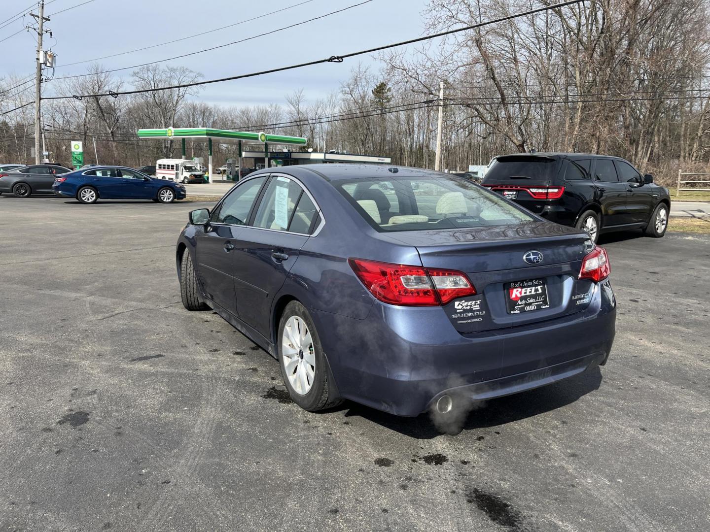 2015 Blue /Tan Subaru Legacy 2.5i Premium (4S3BNAC69F3) with an 2.5L H4 DOHC 16V engine, Automatic transmission, located at 11115 Chardon Rd. , Chardon, OH, 44024, (440) 214-9705, 41.580246, -81.241943 - 2015 Subaru Legacy 2.5i Premium PZEV – Reliable All-Weather Sedan with Excellent Efficiency and Premium Comfort! This 2015 Subaru Legacy 2.5i Premium PZEV is the perfect blend of Subaru’s legendary capability and everyday practicality! Powered by a smooth 2.5L H4 engine paired with the unbeatab - Photo#9