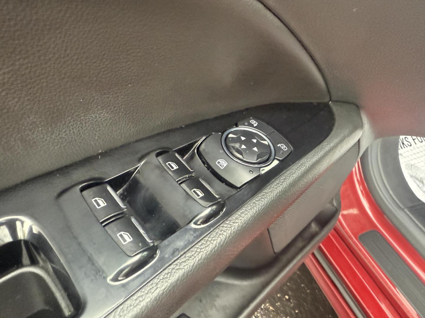 2016 Red /Black Ford Fusion SE AWD (3FA6P0T9XGR) with an 2.0L I4 DOHC 16V Turbo engine, 6A transmission, located at 11115 Chardon Rd. , Chardon, OH, 44024, (440) 214-9705, 41.580246, -81.241943 - This One Owner 2016 Ford Fusion SE AWD features a 2.0L turbocharged I4 engine paired with a 6-speed automatic transmission, offering a quick and fuel-efficient drive with up to 31 MPG highway. It boasts leather interior, heated power driver's seat, dual-zone automatic climate control, power moonroof - Photo#18