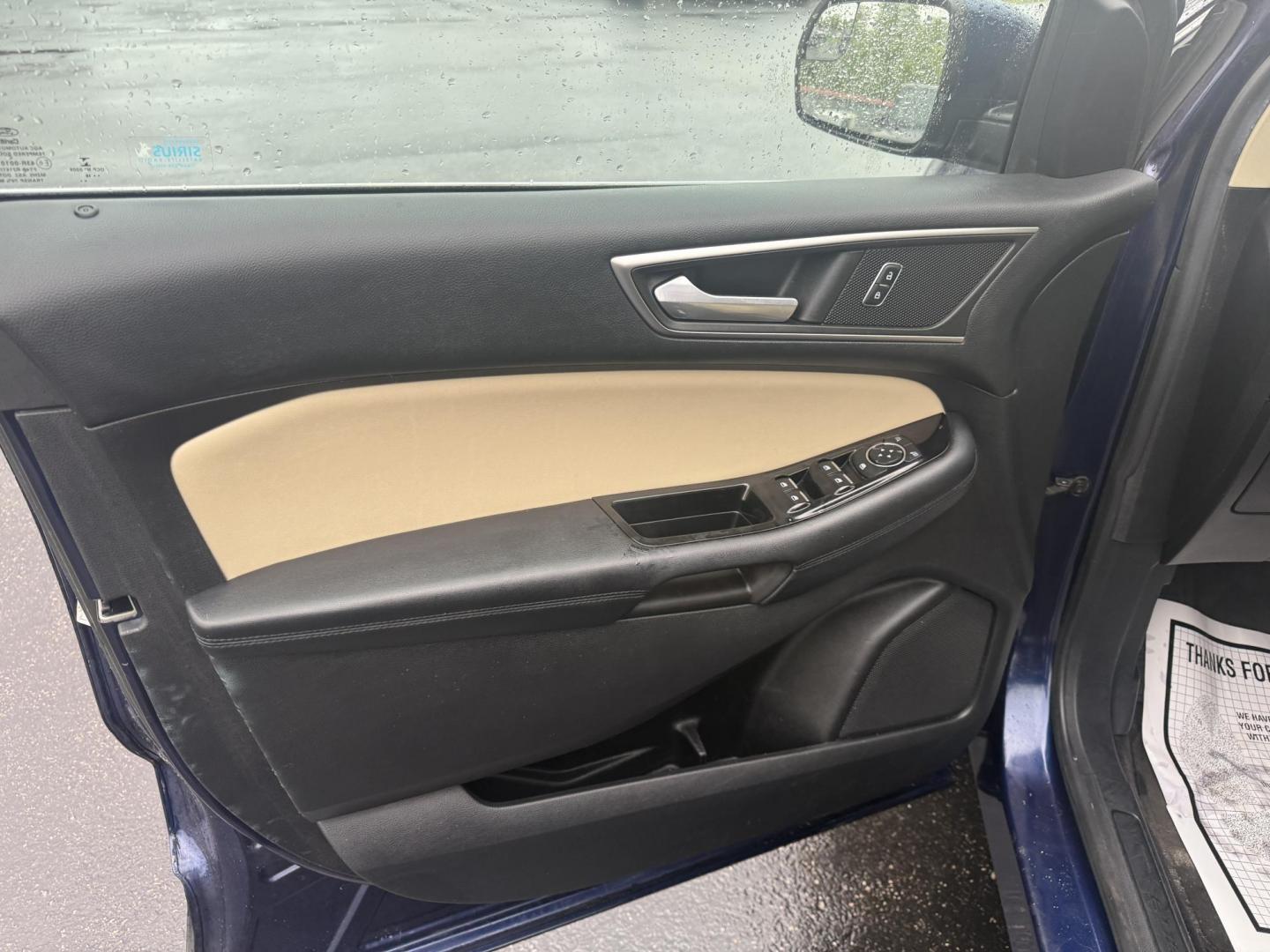 2016 Blue /Tan Ford Edge SEL AWD (2FMPK4J83GB) with an 3.5L V6 DOHC 24V engine, 6A transmission, located at 11115 Chardon Rd. , Chardon, OH, 44024, (440) 214-9705, 41.580246, -81.241943 - Photo#15