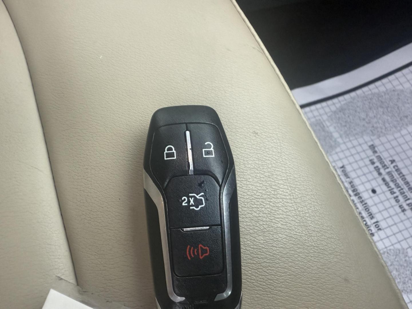 2016 Blue /Tan Ford Edge SEL AWD (2FMPK4J83GB) with an 3.5L V6 DOHC 24V engine, 6A transmission, located at 11115 Chardon Rd. , Chardon, OH, 44024, (440) 214-9705, 41.580246, -81.241943 - Photo#40