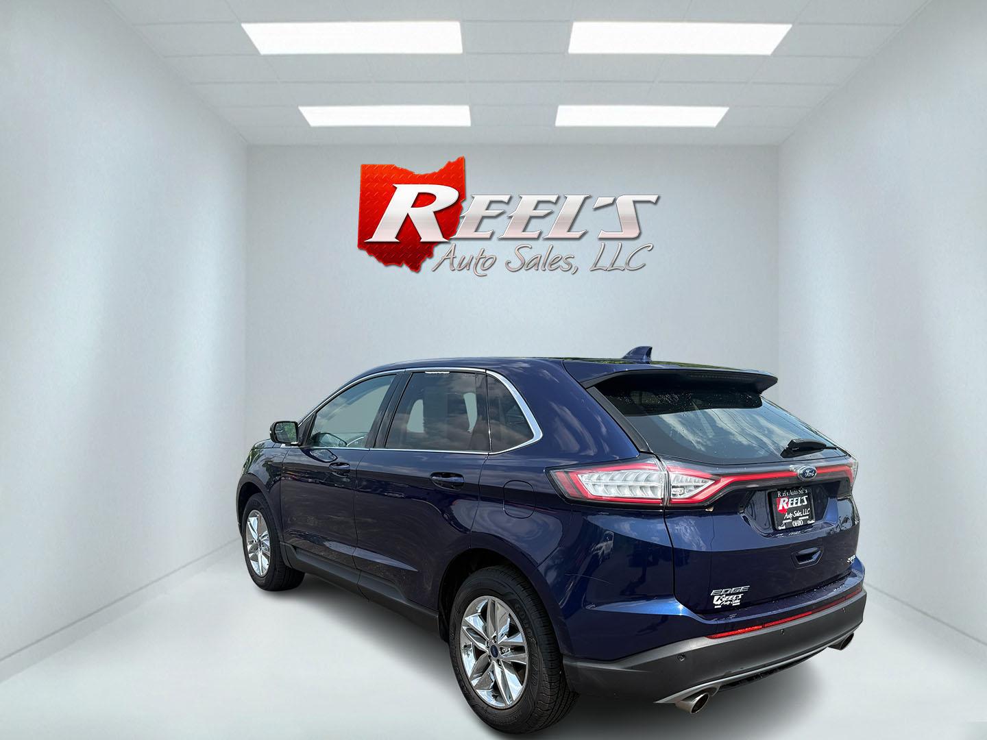 2016 Blue /Tan Ford Edge SEL AWD (2FMPK4J83GB) with an 3.5L V6 DOHC 24V engine, 6A transmission, located at 547 E. Main St., Orwell, OH, 44076, (440) 437-5893, 41.535435, -80.847855 - This 2016 Ford Edge SEL AWD is equipped with a 3.5L V6 engine and a 6-speed automatic transmission, delivering robust performance and all-wheel drive capability. It features a leather interior with power and heated front seats, dual-zone automatic climate control, LED daytime running lights, an 8.0 - Photo#37