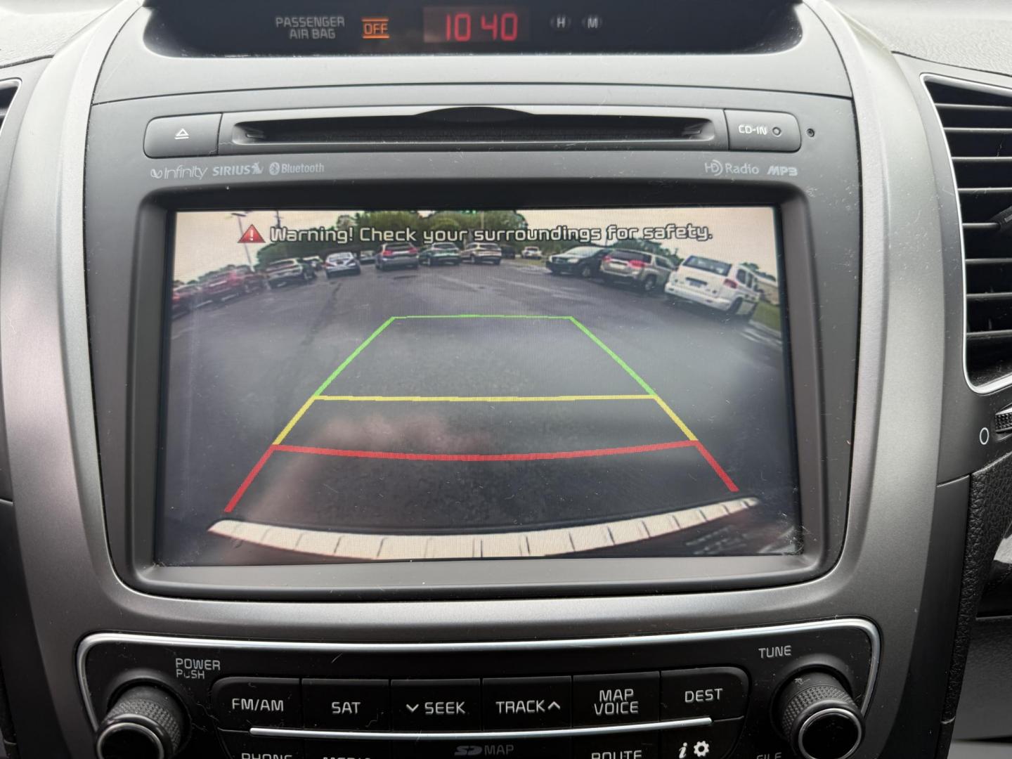 2014 Black /Black Kia Sorento SX V6 AWD (5XYKWDA78EG) with an 3.3L V6 DOHC 24V engine, 6-Speed Automatic transmission, located at 547 E. Main St., Orwell, OH, 44076, (440) 437-5893, 41.535435, -80.847855 - This 2014 Kia Sorento is a fully loaded family hauler. Equipped with Kia's 3.3 GDI V6 and a tried and true 6 speed automatic transmission it can haul 7 people and tow up to 3,500 pounds. On the inside you will find a luxurious leather interior, heated and cooled front seats, a 10 speaker Infinity su - Photo#27