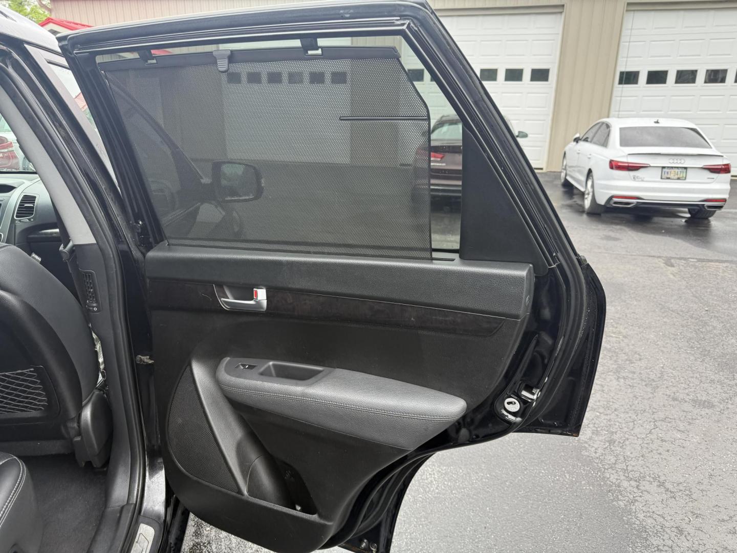 2014 Black /Black Kia Sorento SX V6 AWD (5XYKWDA78EG) with an 3.3L V6 DOHC 24V engine, 6-Speed Automatic transmission, located at 547 E. Main St., Orwell, OH, 44076, (440) 437-5893, 41.535435, -80.847855 - This 2014 Kia Sorento is a fully loaded family hauler. Equipped with Kia's 3.3 GDI V6 and a tried and true 6 speed automatic transmission it can haul 7 people and tow up to 3,500 pounds. On the inside you will find a luxurious leather interior, heated and cooled front seats, a 10 speaker Infinity su - Photo#43