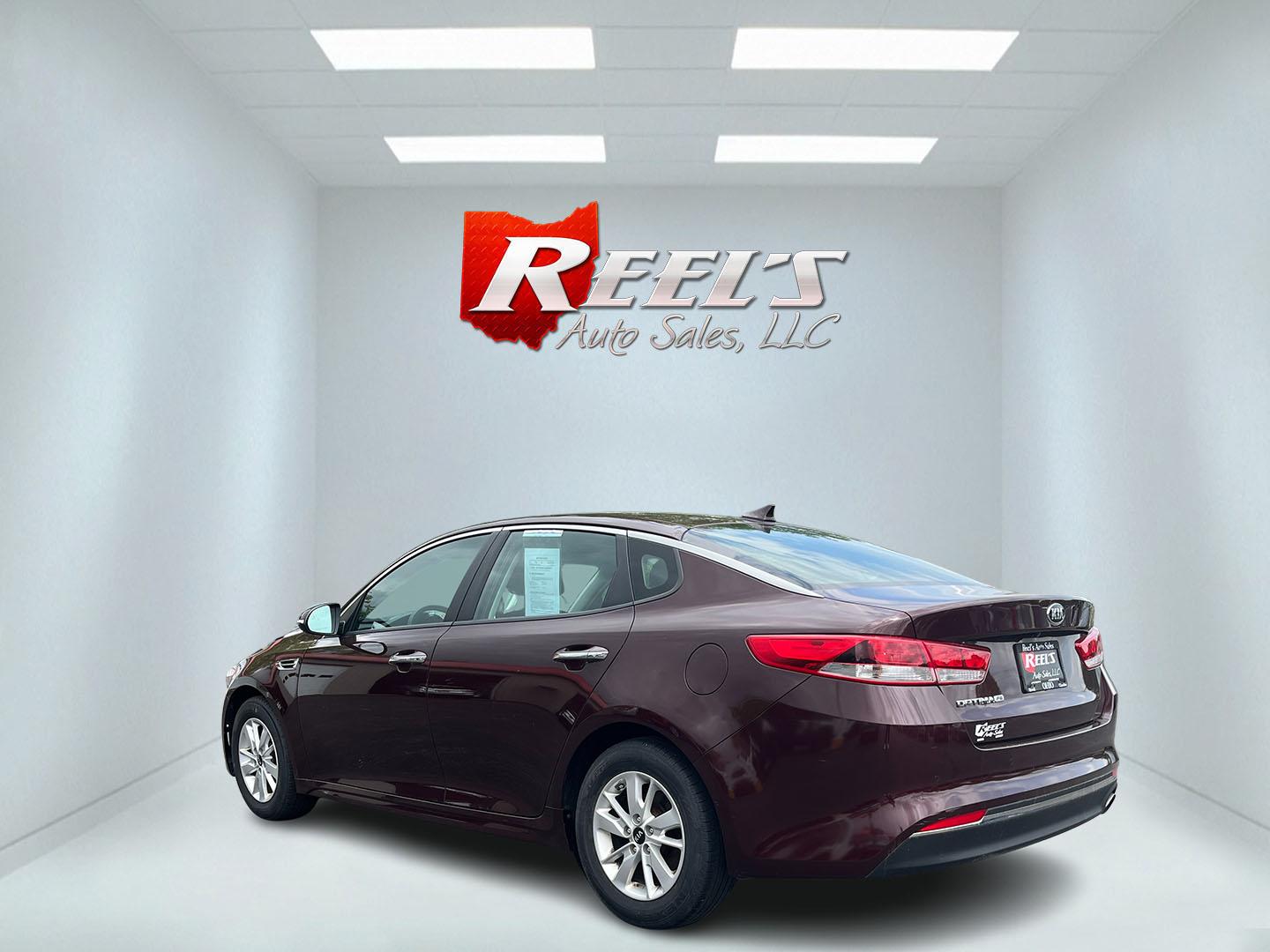2017 Red /Sangria Kia Optima LX FE (5XXGT4L36HG) with an 2.4L I4 DOHC 16V engine, 6A transmission, located at 547 E. Main St., Orwell, OH, 44076, (440) 437-5893, 41.535435, -80.847855 - Photo#16