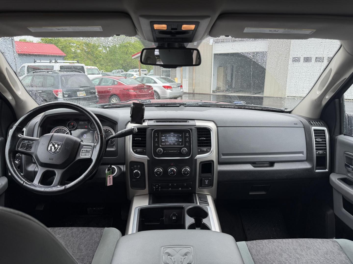 2014 Red /Black RAM 2500 Big Horn Crew Cab SWB 4WD (3C6UR5DJ3EG) with an 6.4L V8 OHV engine, 6-Speed Automatic transmission, located at 547 E. Main St., Orwell, OH, 44076, (440) 437-5893, 41.535435, -80.847855 - Photo#39