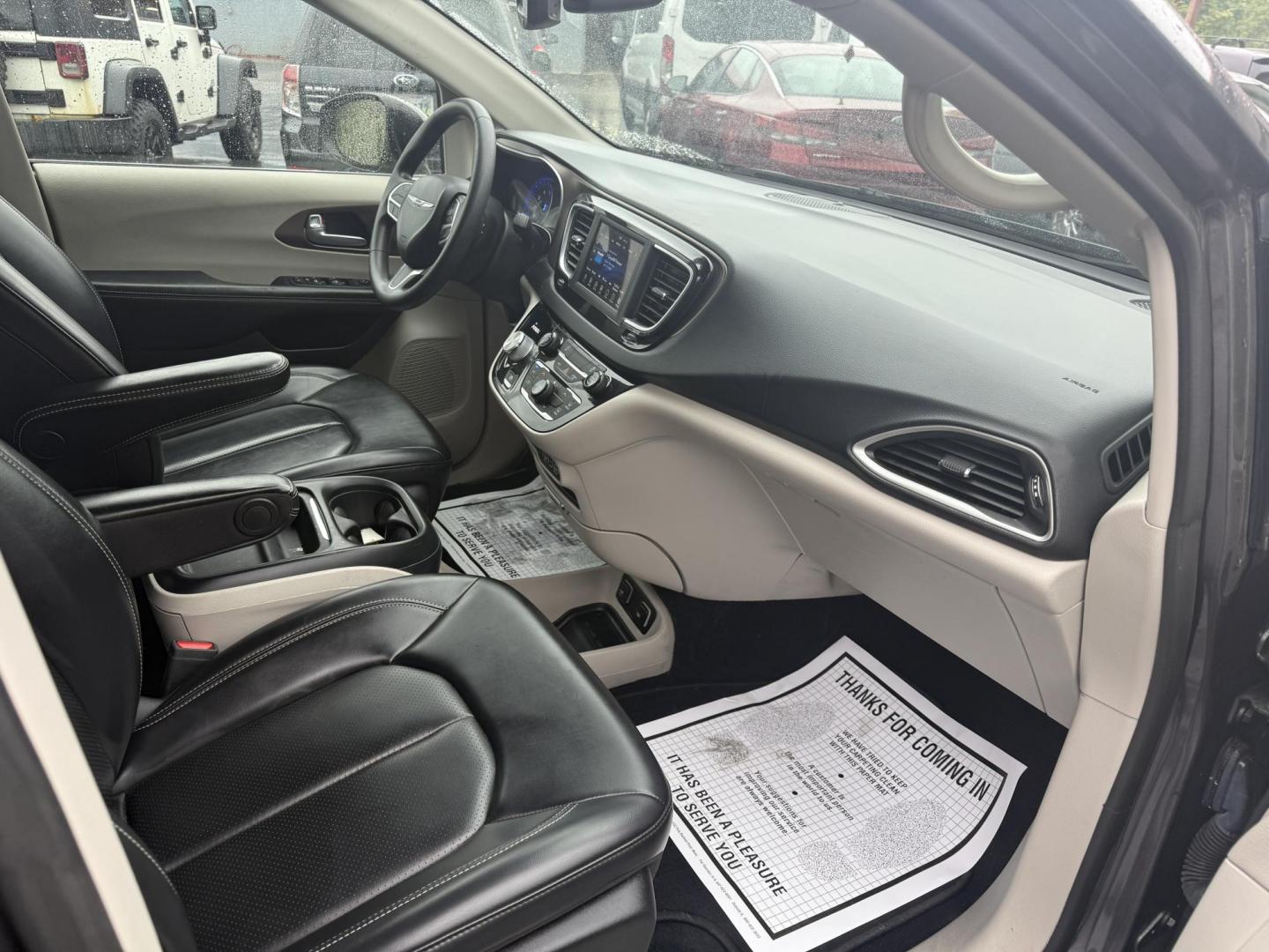 2021 Gray /Black Chrysler Voyager LXI (2C4RC1DG9MR) with an 3.6L V6 DOHC 24V engine, 9A transmission, located at 547 E. Main St., Orwell, OH, 44076, (440) 437-5893, 41.535435, -80.847855 - Photo#33