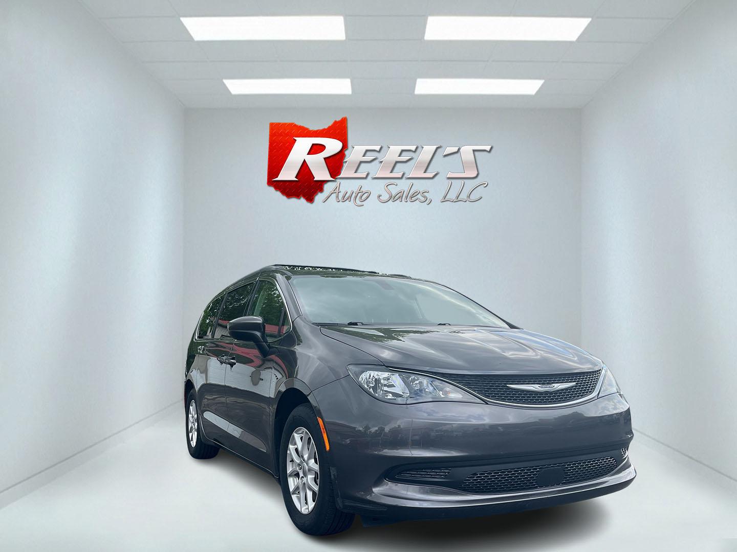 2021 Gray /Black Chrysler Voyager LXI (2C4RC1DG9MR) with an 3.6L V6 DOHC 24V engine, 9A transmission, located at 547 E. Main St., Orwell, OH, 44076, (440) 437-5893, 41.535435, -80.847855 - Photo#2