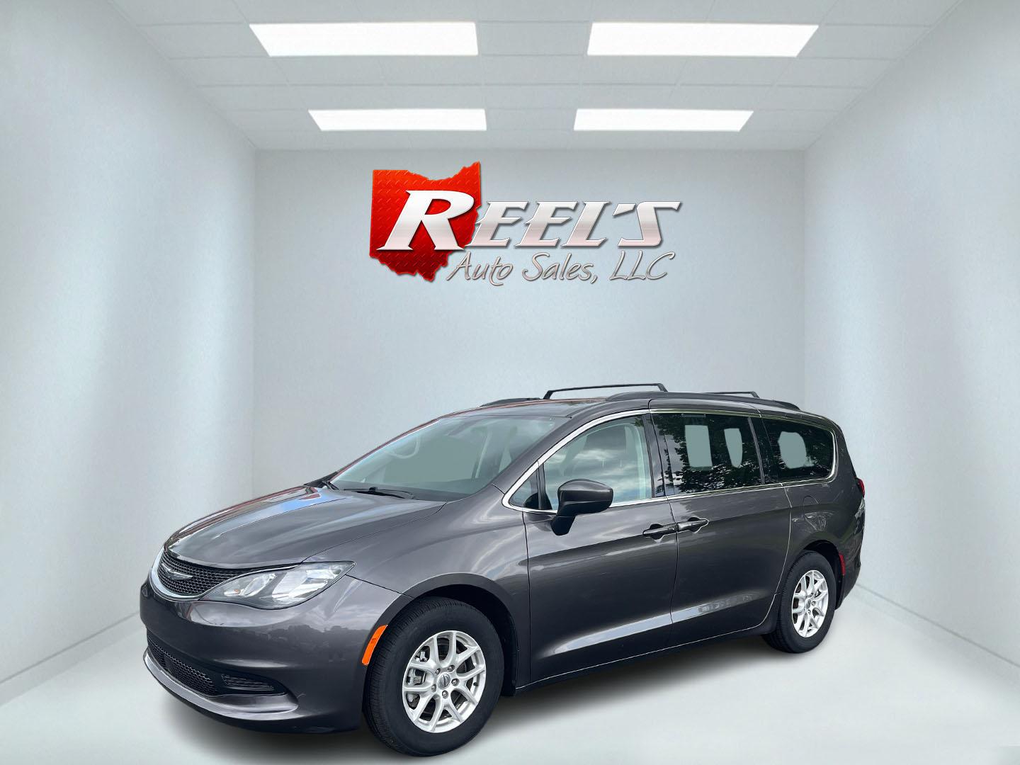 2021 Gray /Black Chrysler Voyager LXI (2C4RC1DG9MR) with an 3.6L V6 DOHC 24V engine, 9A transmission, located at 547 E. Main St., Orwell, OH, 44076, (440) 437-5893, 41.535435, -80.847855 - Photo#37