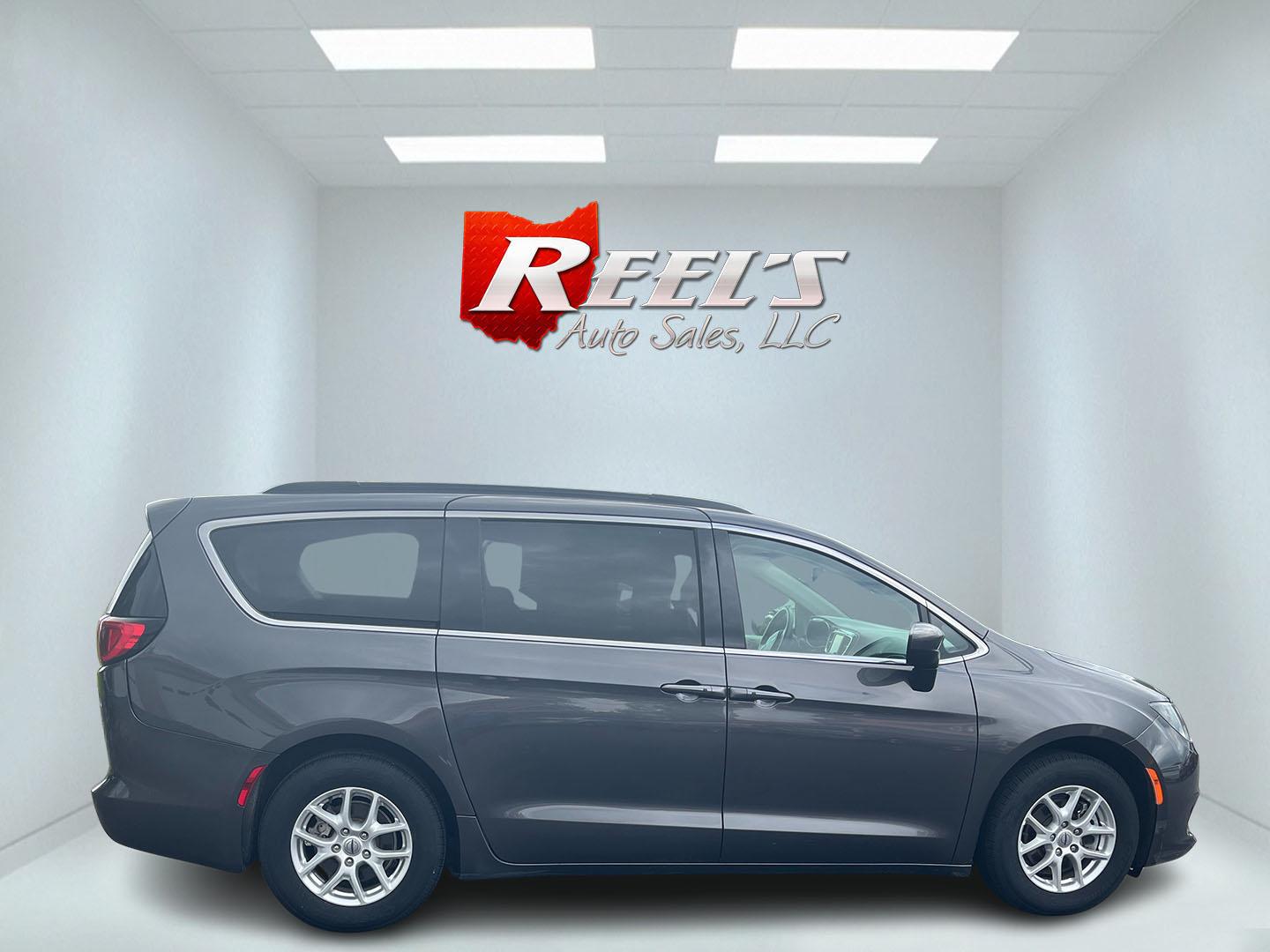 2021 Gray /Black Chrysler Voyager LXI (2C4RC1DG9MR) with an 3.6L V6 DOHC 24V engine, 9A transmission, located at 547 E. Main St., Orwell, OH, 44076, (440) 437-5893, 41.535435, -80.847855 - Photo#42